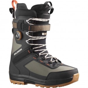 Salomon Echo Lace Sj Boa Snowboard Boot Army Green-X/Black/Burnt Ochre | 8495731-EX