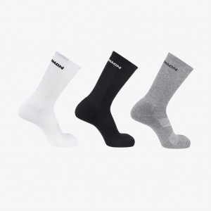 Salomon Everyday Crew 3-pack WHITE/DEEP BLACK/GREY | 4967538-BR
