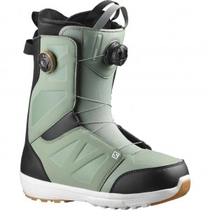 Salomon Launch Boa Sj Snowboard Boot Sage/Black/White | 1630784-JE