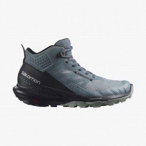Salomon Outpulse Mid Gtx Stormy Weather/Black/Wrought Iron | 1975086-LQ