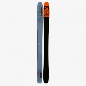 Salomon Qst 98 Ski Blue/Orange | 5138049-HD