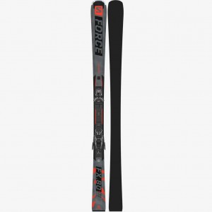 Salomon S/Force Fx.80 + M11 Gw L80 Ski Black/Neon Coral/Castlerock | 7283560-DV