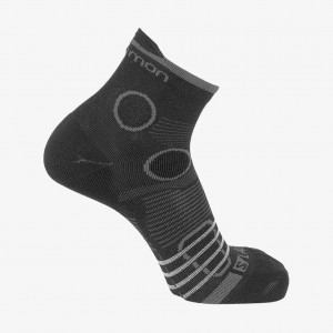 Salomon S/Lab Short Distance Sock DEEP BLACK/DARK GREY | 7925041-RQ
