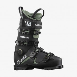 Salomon S/Max 120 Gw Ski Boot Black/Oil Green/Silver | 4912306-FO