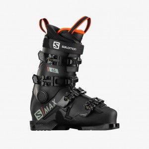 Salomon S/Max 65 Ski Boots Junior Black/Red | 5078921-NE