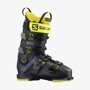 Salomon S/Pro 130 Gw Ski Boots Night Sky/Safety Yellow/Medieval Blue | 1256943-ZC