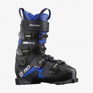Salomon S/Pro Hv 130 Gw Ski Boots Black/Race Blue/Red | 3564809-ZB