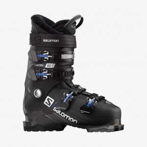 Salomon X Access 80 Wide Ski Boots Black/White | 0137928-QO
