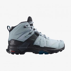 Salomon X Ultra 4 Mid Wide Gtx Quarry/Black/Legion Blue | 8437195-LP